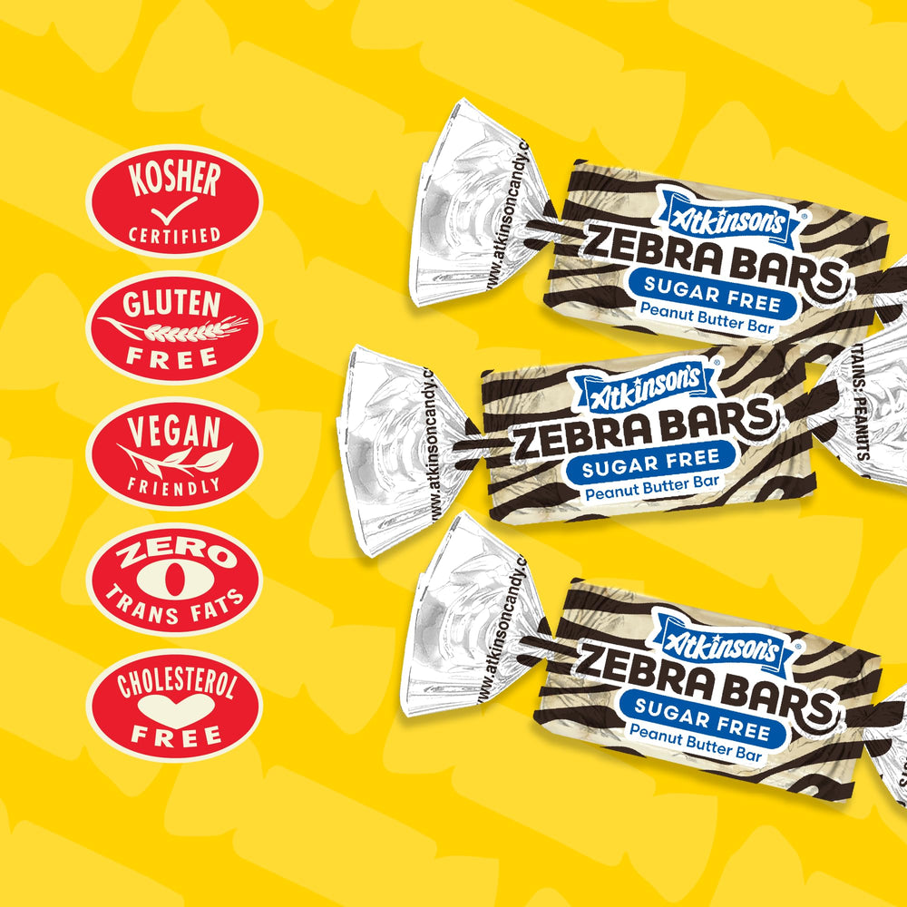 Assorted Atkinson's bars in a candy bowl ready for parties and easy sharing