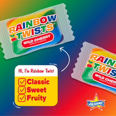 Atkinson's individually wrapped candy piece emphasizing freshness and easy sharing