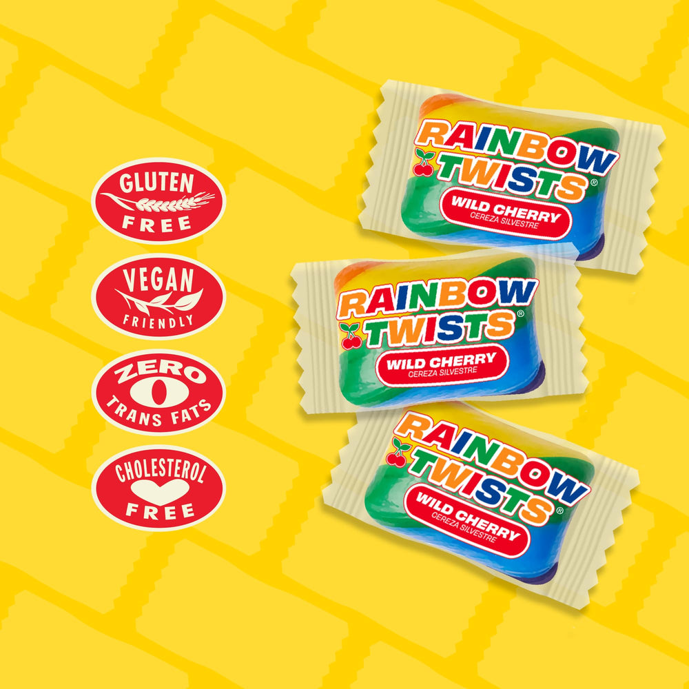 Atkinson's candy in hand for scale showing bite-size pieces and portion control
