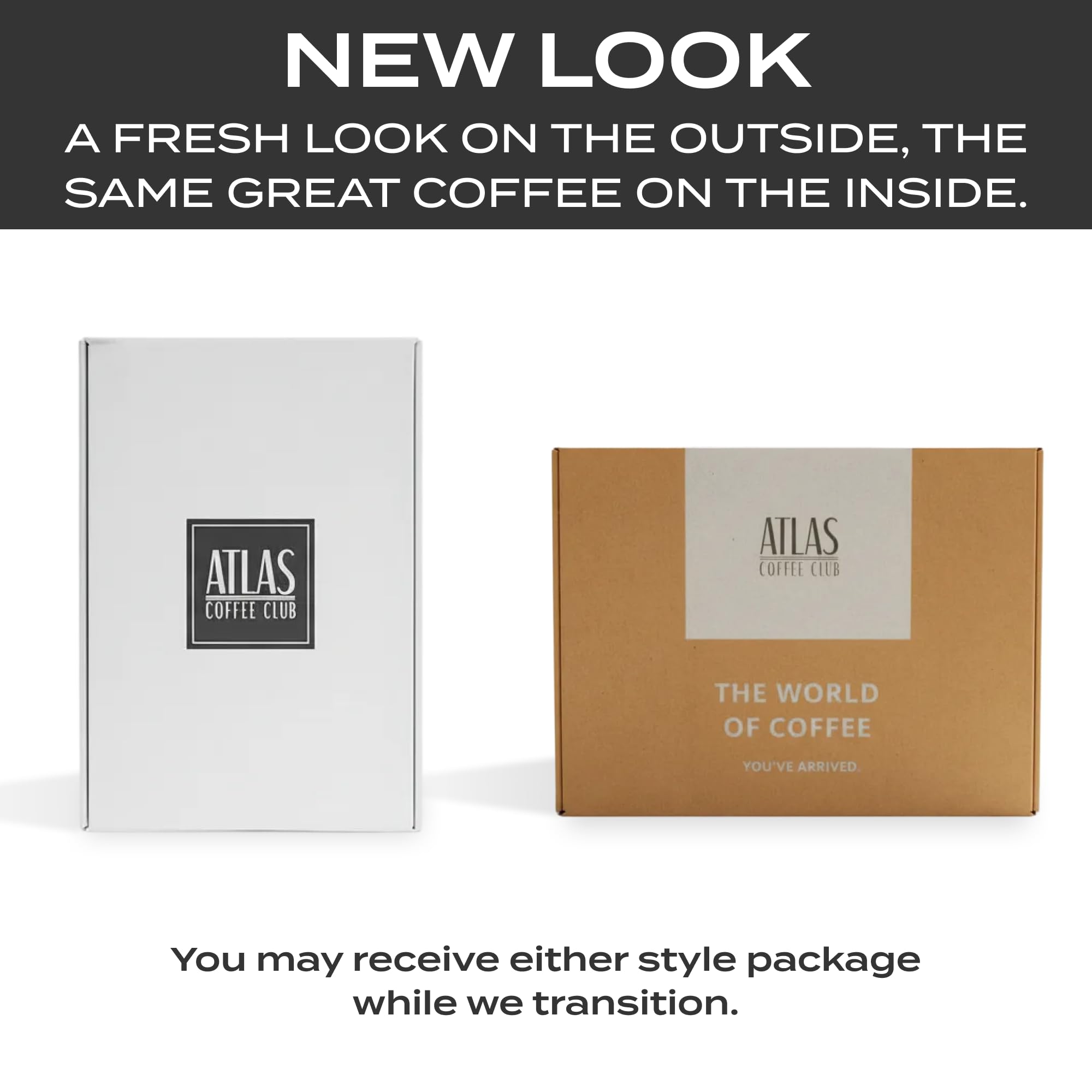 Atlas Coffee Club gift set in a kitchen lifestyle scene inspiring morning rituals