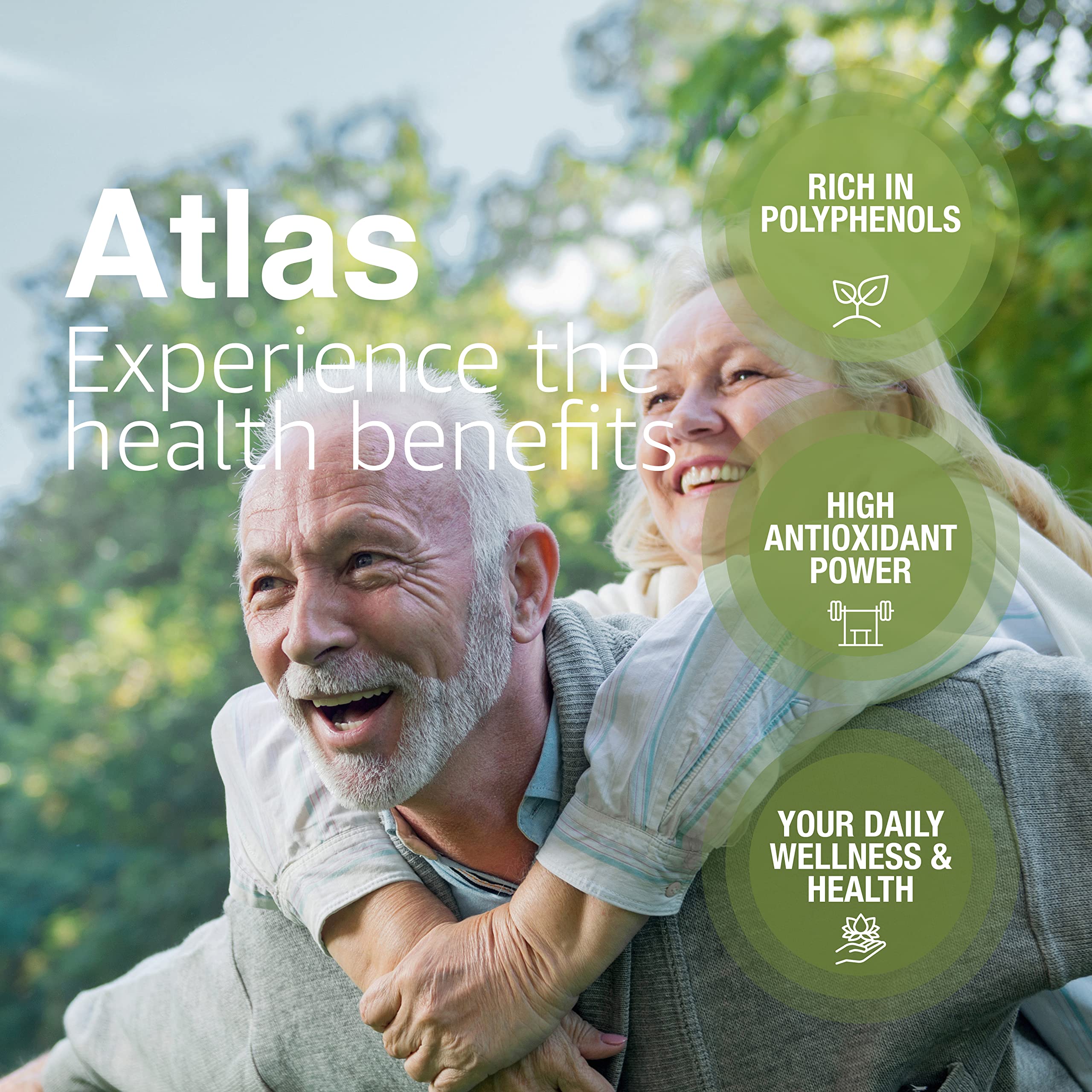 Atlas Olive Oils label detail emphasizing organic certification and source transparency