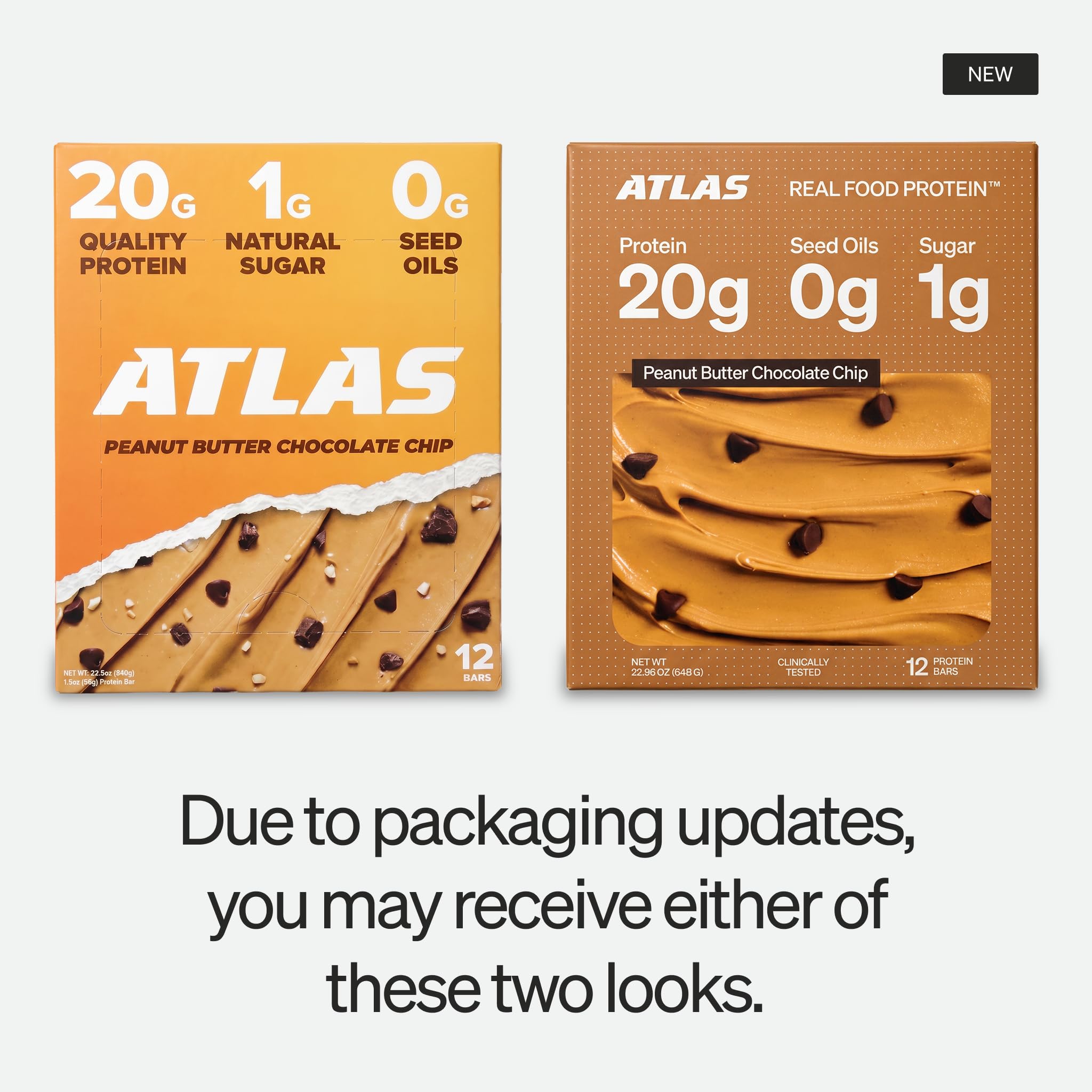Atlas Protein Bar in a backpack pocket being eaten on-the-go for quick protein