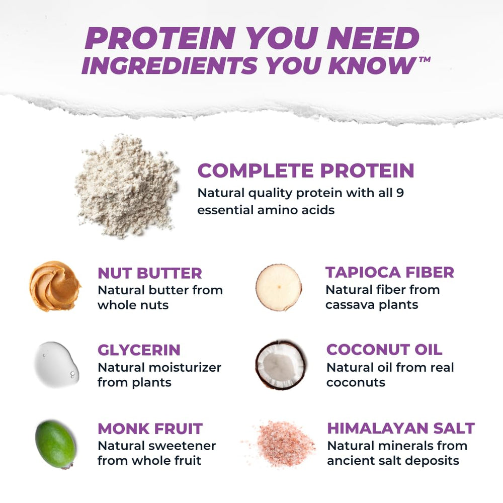 Atlas Protein Bar texture close-up with almond pieces highlighting satisfying crunch benefit