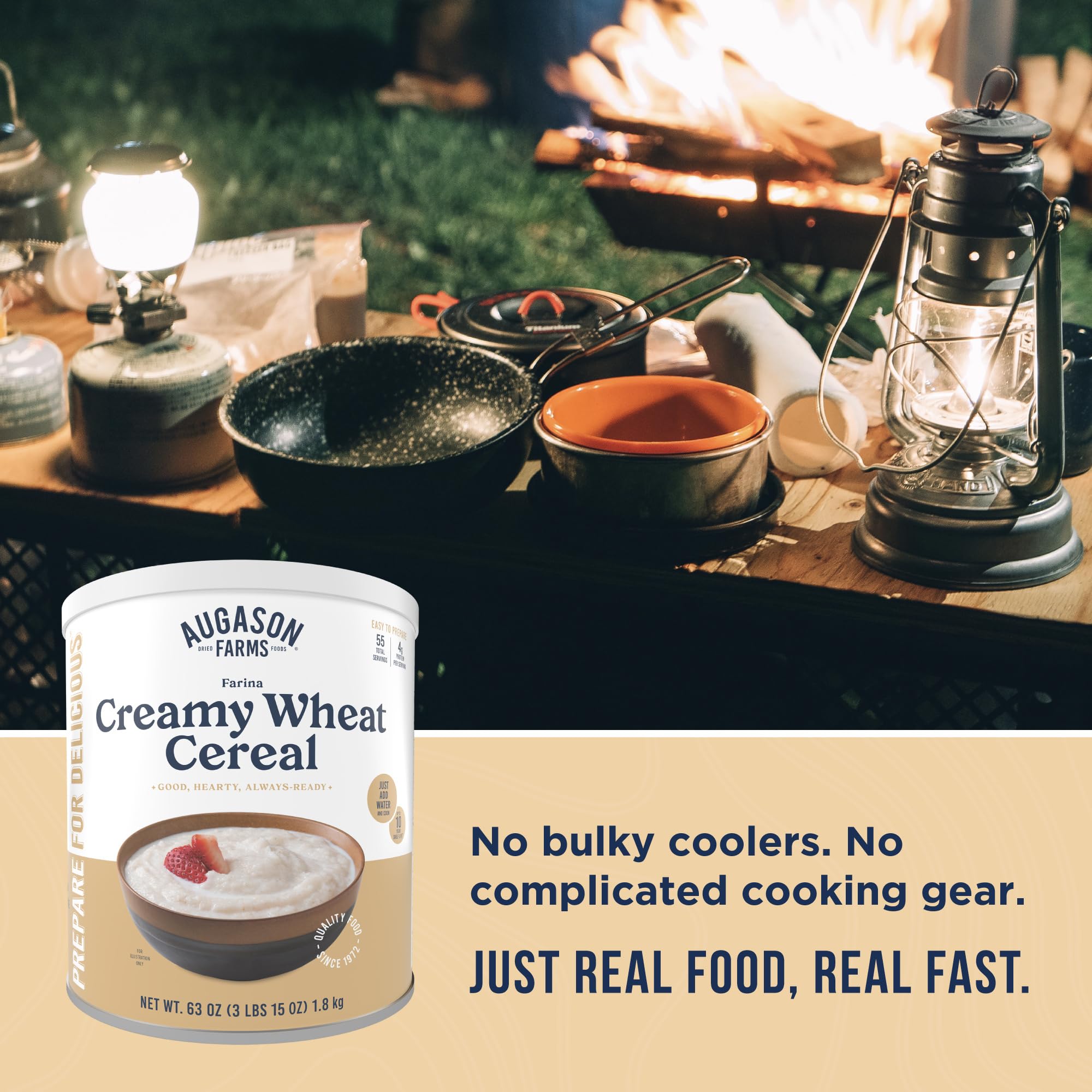 Augason Farms muffins made with creamy wheat mix demonstrating recipe versatility