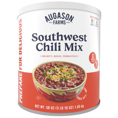 Augason Farms front can view showing label and shelf-stable benefit