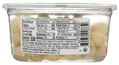 AURORA close-up of raw macadamia texture highlighting creamy appearance and quality