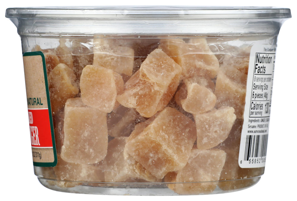 AURORA product label and ingredients panel for clear sourcing information