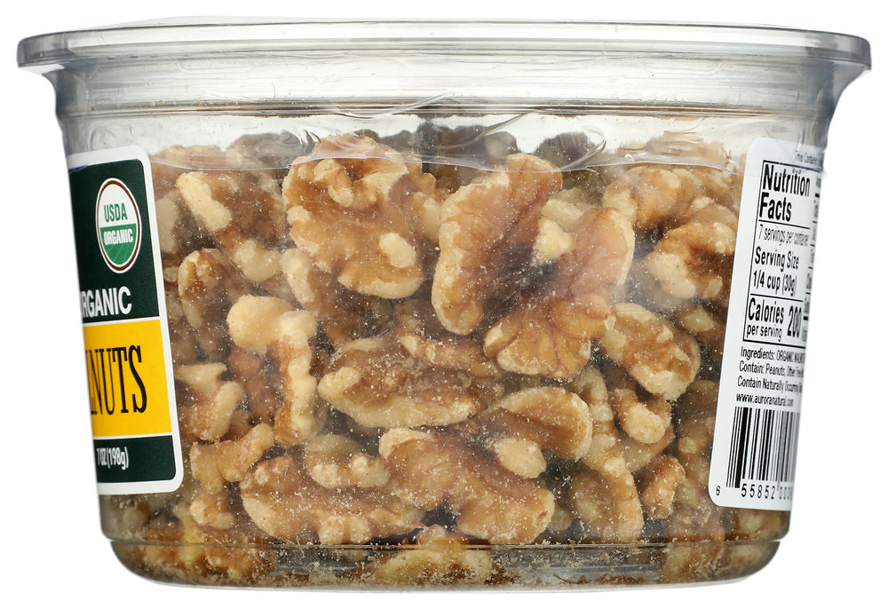 AURORA product label and origin details emphasizing US organic source