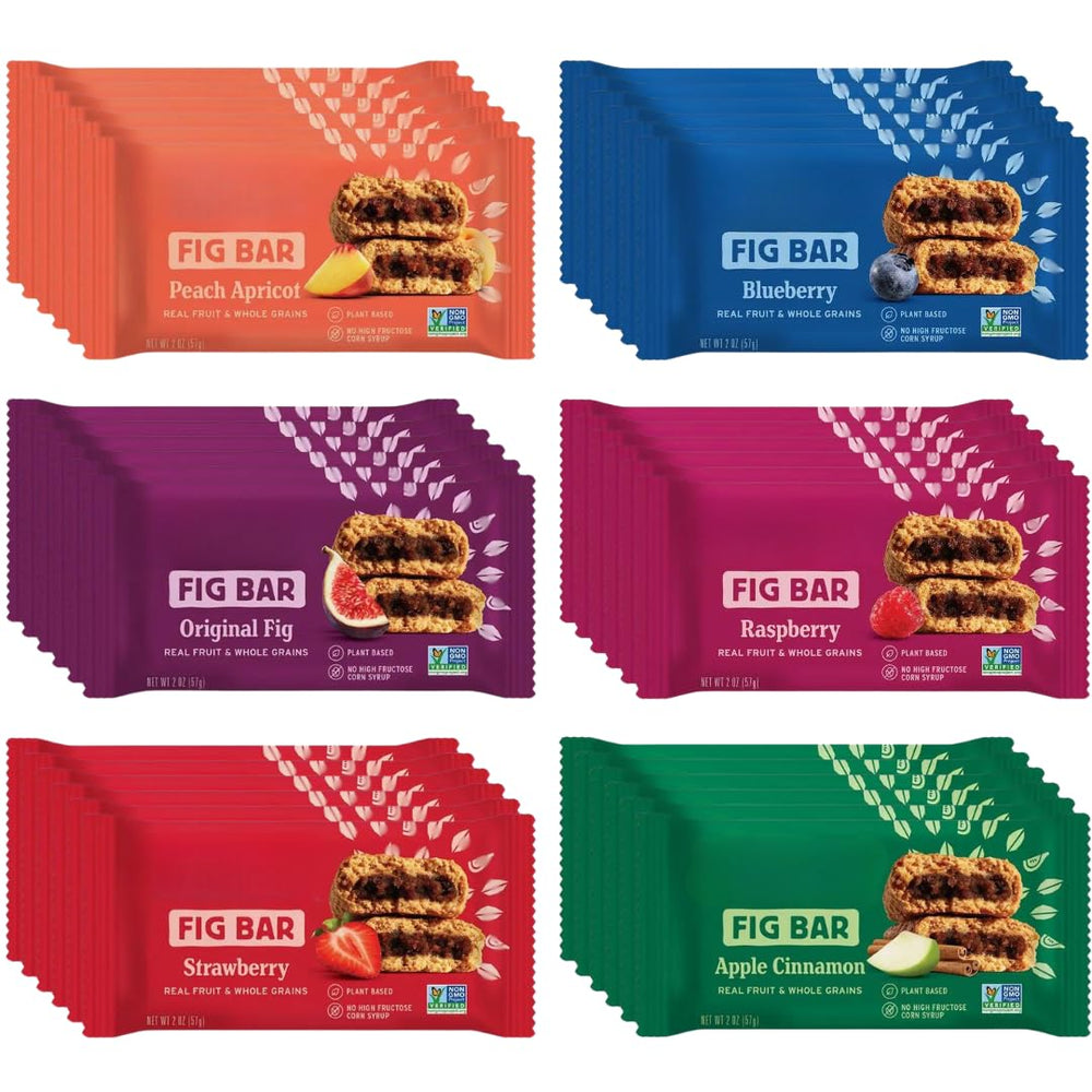 Avama front packaging view shows variety pack and convenient individually wrapped bars