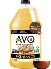 AVO front label on one-gallon jug showing brand and clear product identity