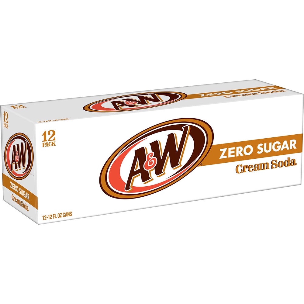 Group of A&W cans on serving table ideal for parties and sharing