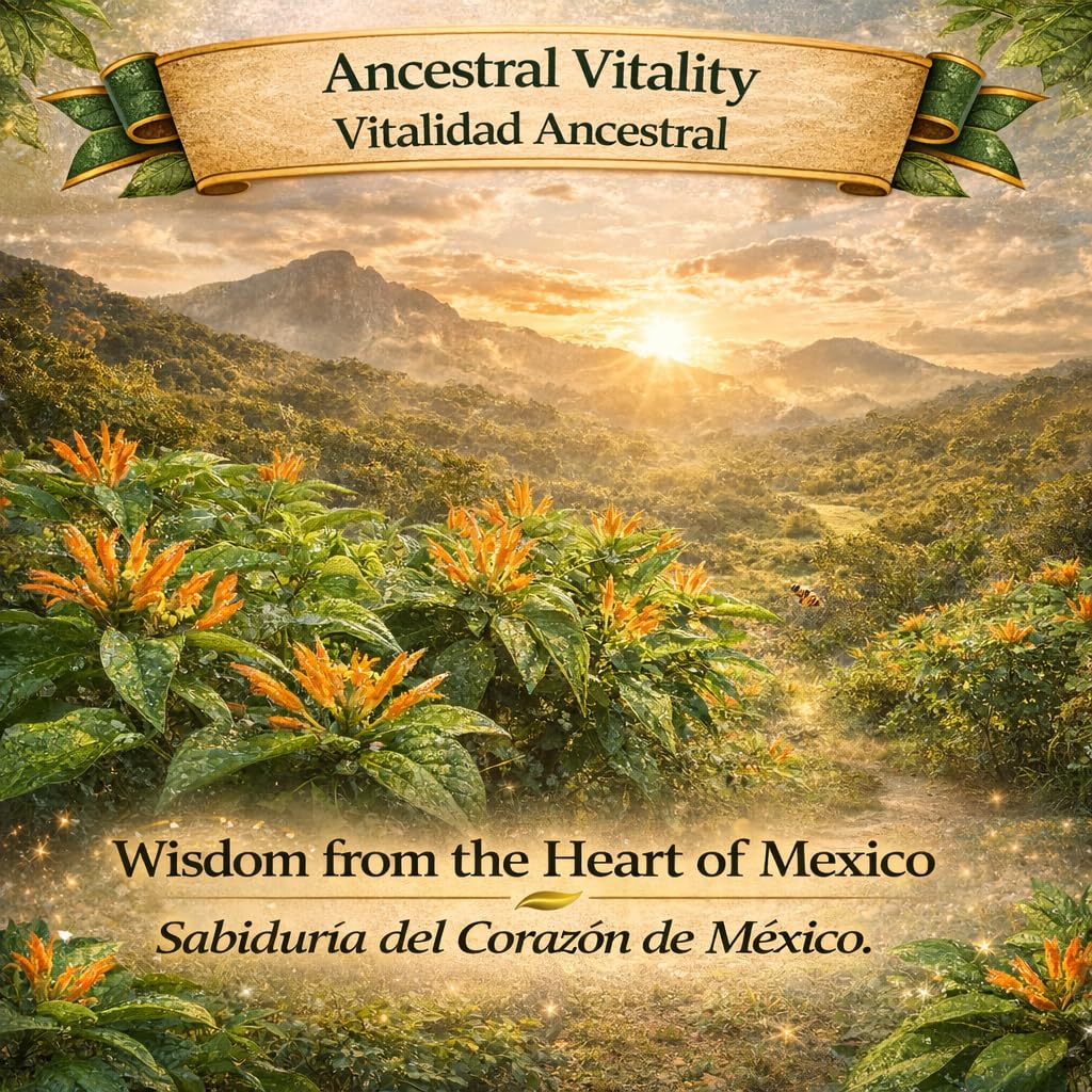 B-Experts muicle label and origin detail highlighting Mexican wildcrafted source
