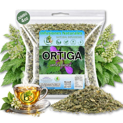 B-Experts front packaging showing Ortiga tea pouch and clear labeling for freshness