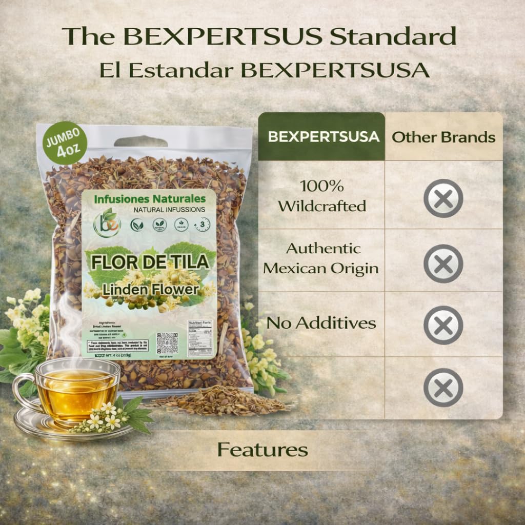 B-Experts brewed Tila tea in a cup conveying calming warmth