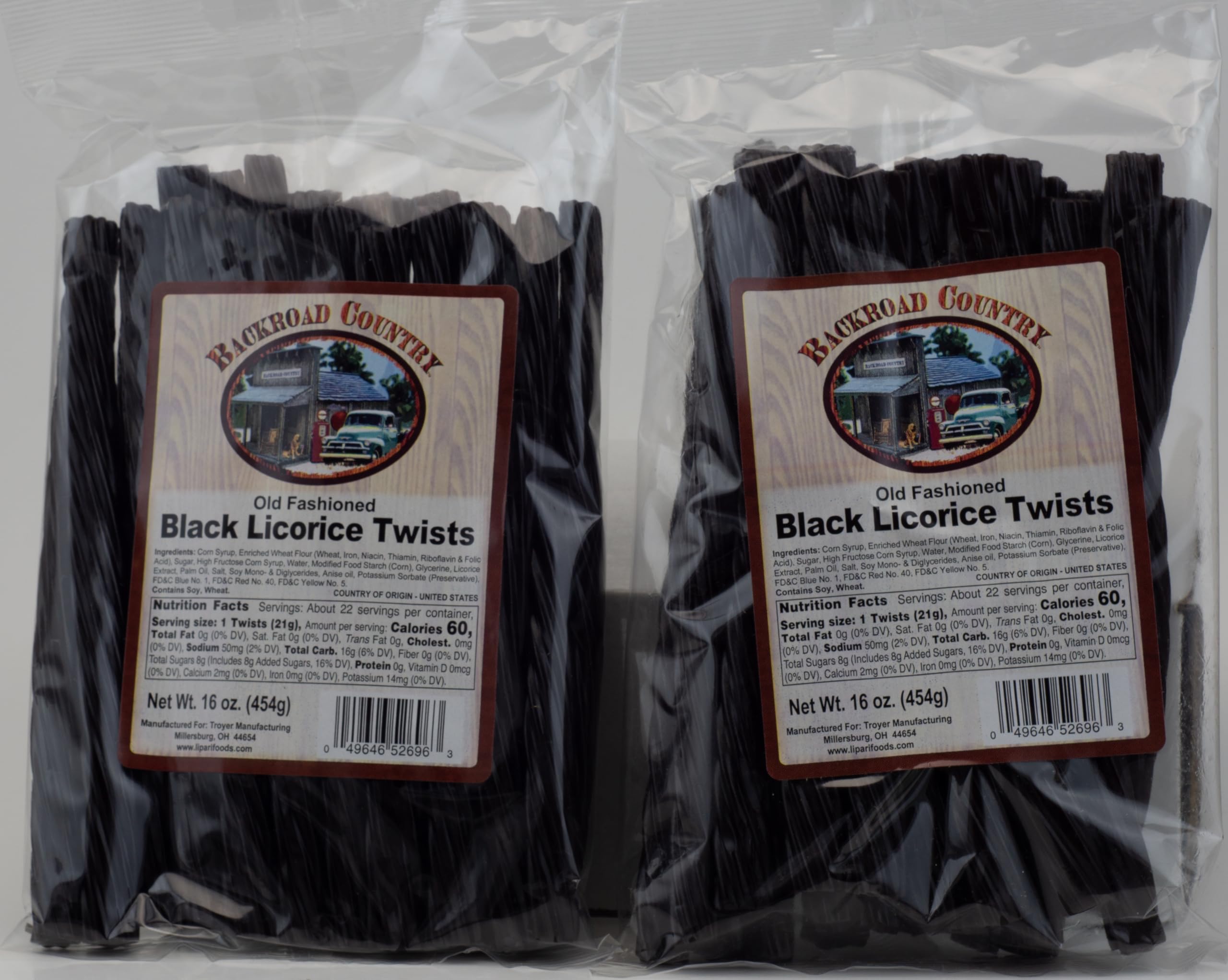 Backroad Country front packaging showing 16 oz two-pack and shareable convenience