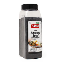 Badia front packaging showing 16 oz jar and clear label for easy pantry identification