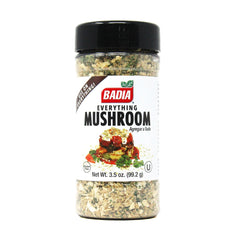 Badia jar front view showing label and shelf-ready seasoning benefit