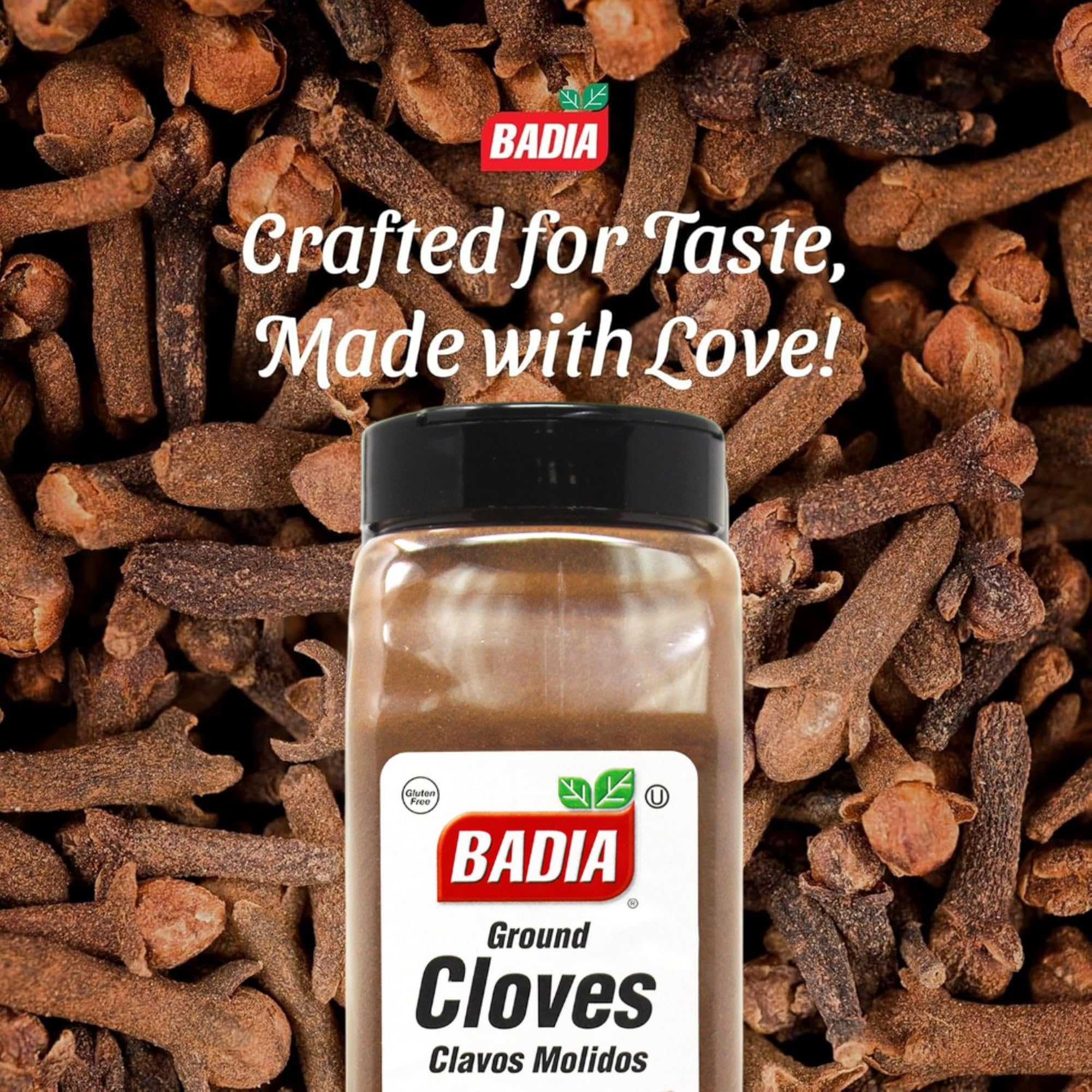 Badia spoonful of ground cloves ready to use showing convenience and flavor boost