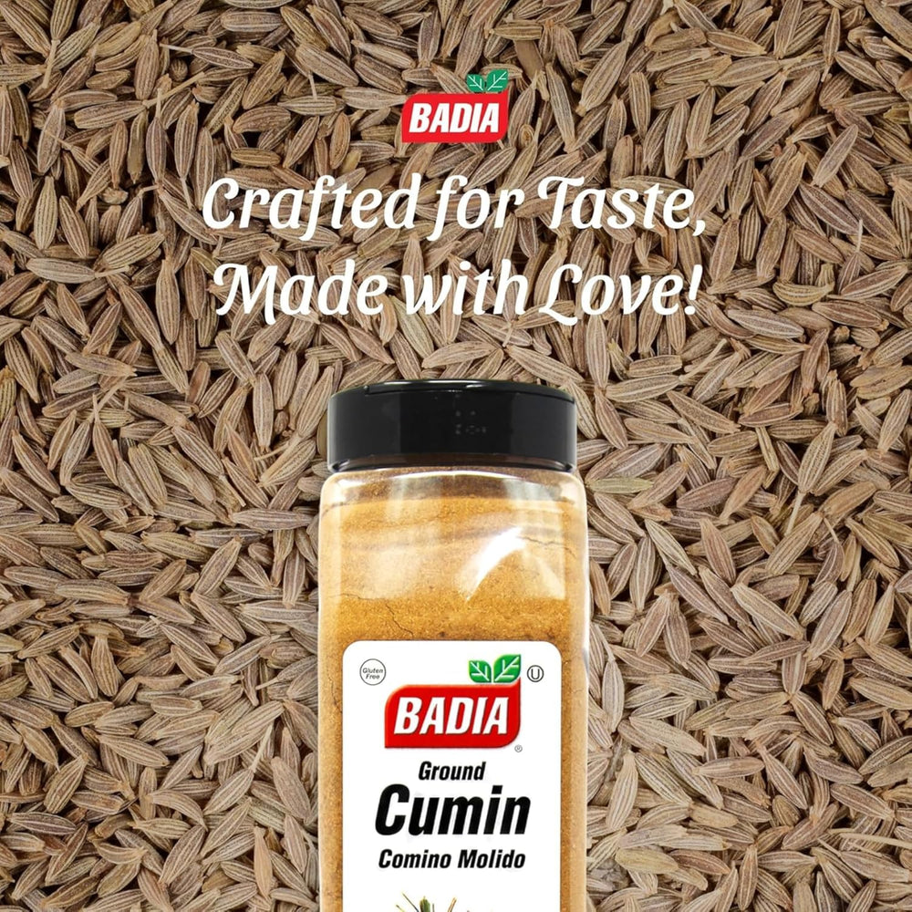 badia cumin sprinkled in bowl enhancing savory dishes and flavor