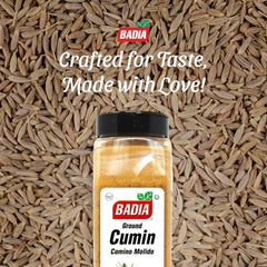 badia cumin sprinkled in bowl enhancing savory dishes and flavor