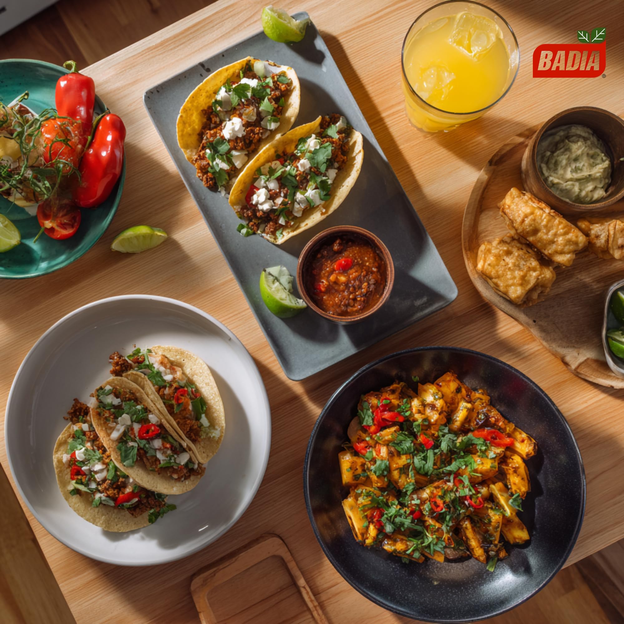 Badia taco seasoning seasoned ground beef in tacos for bold family meals