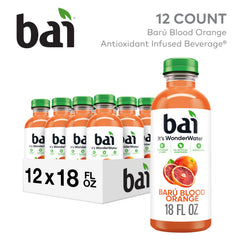 Bai Barú Blood Orange bottle angled to highlight shape and branding benefits