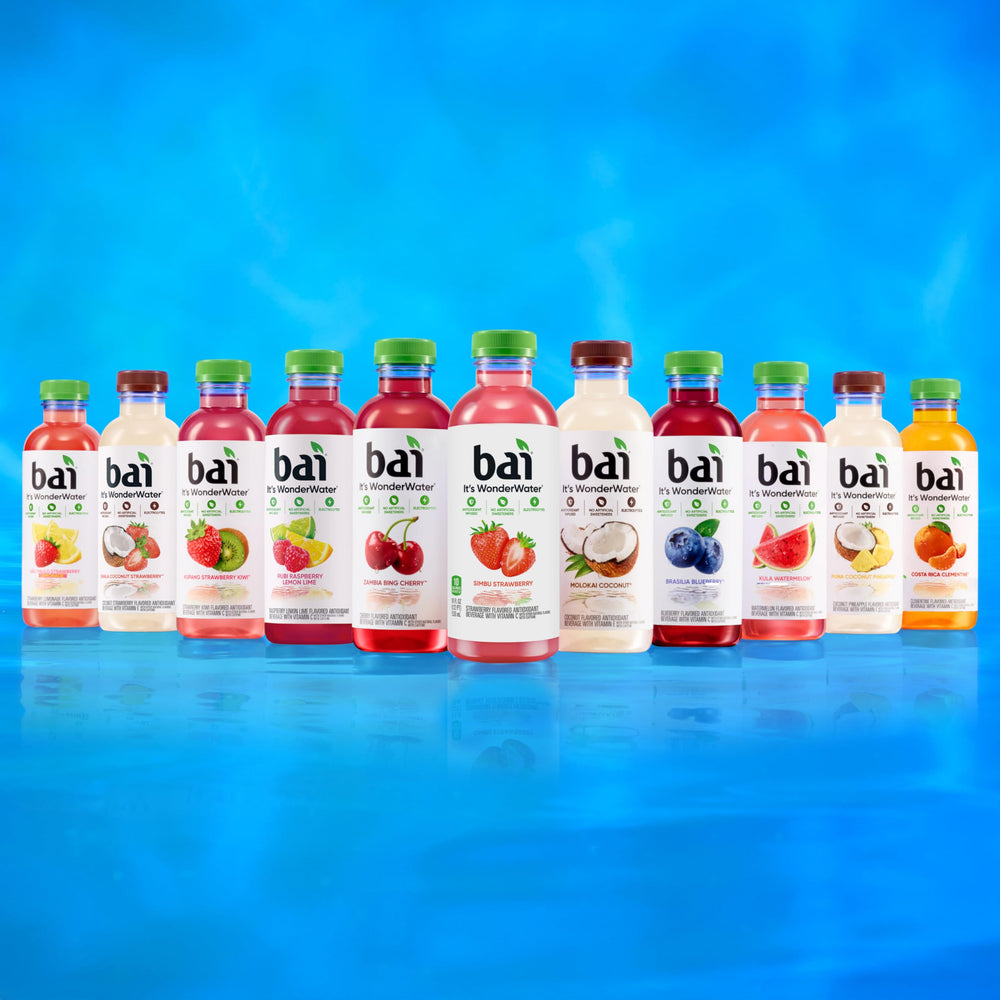 Bai Costa Rica Clementine twelve-pack boxed view for pantry stocking and sharing benefit