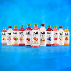 Bai Brasilia Blueberry bottle showing vibrant color and antioxidant boost
