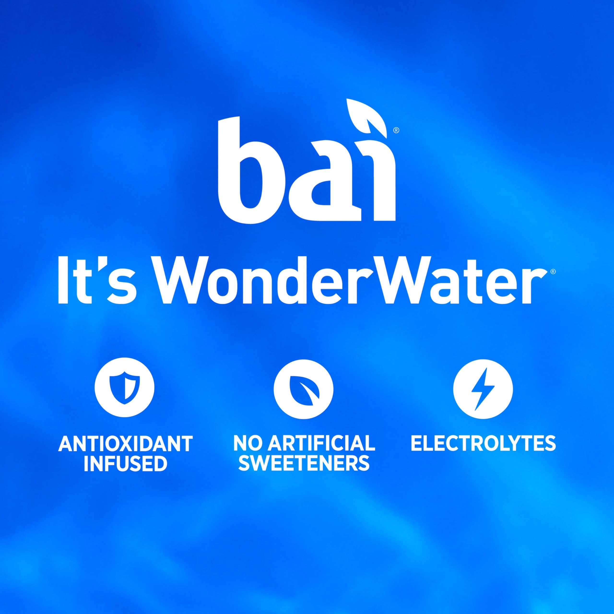 Bai Costa Rica Clementine bottle cap and texture close-up for grip and portability benefit