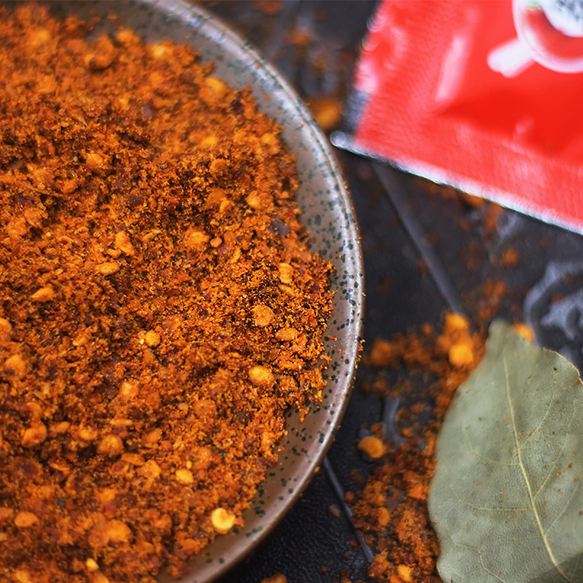 BAILINHOU sprinkled over grilled skewers adding color and spicy finishing touch