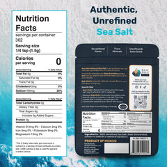 Baja Gold close-up of medium grain crystals highlighting texture and flavor