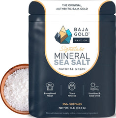 Baja Gold front packaging showing 1lb resealable bag and brand clarity