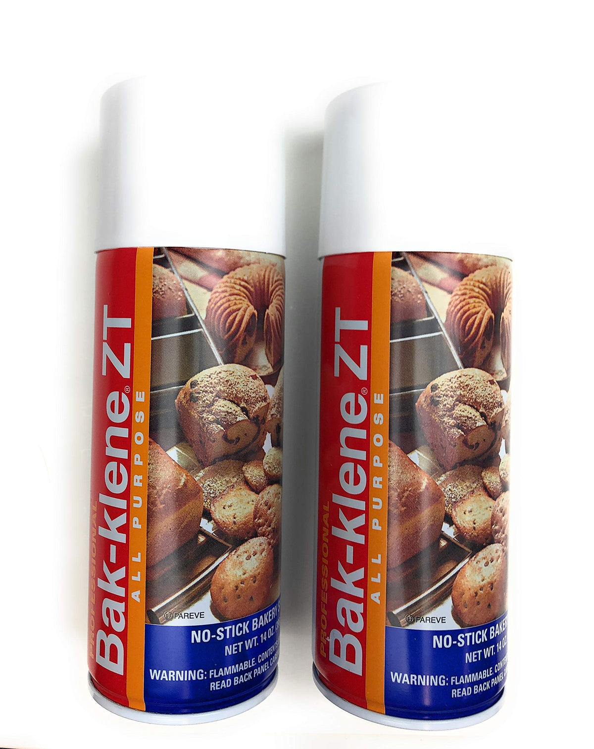 Bak-klene front packaging shows dual 14oz cans and product benefits
