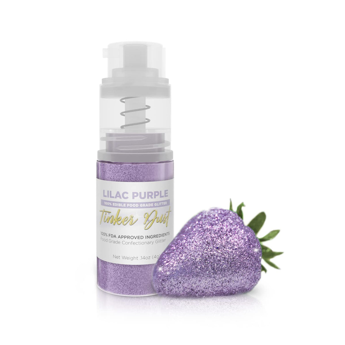 Bakell front packaging showing lilac dust, highlights cakes beautifully