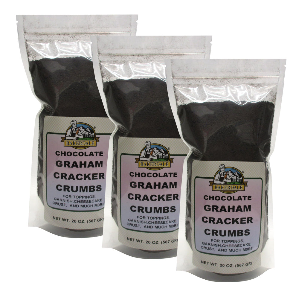 Bakerdale front packaging showing 20 oz pouch and clear product view, convenient storage benefit