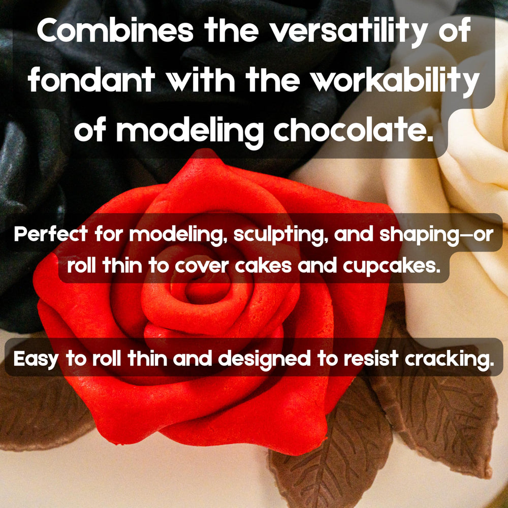Bakerpan texture close-up displaying smooth surface and workability for fine detail work