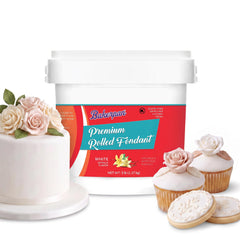 Bakerpan front packaging showing 5 lb pouch and vanilla flavor benefit clear labeling