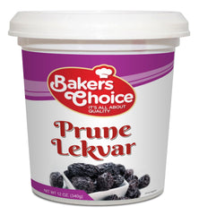 Baker's Choice front jar view showing label and serving benefit