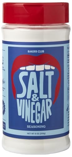BAKERS CLUB front shaker showing 9oz label and seasoning benefits