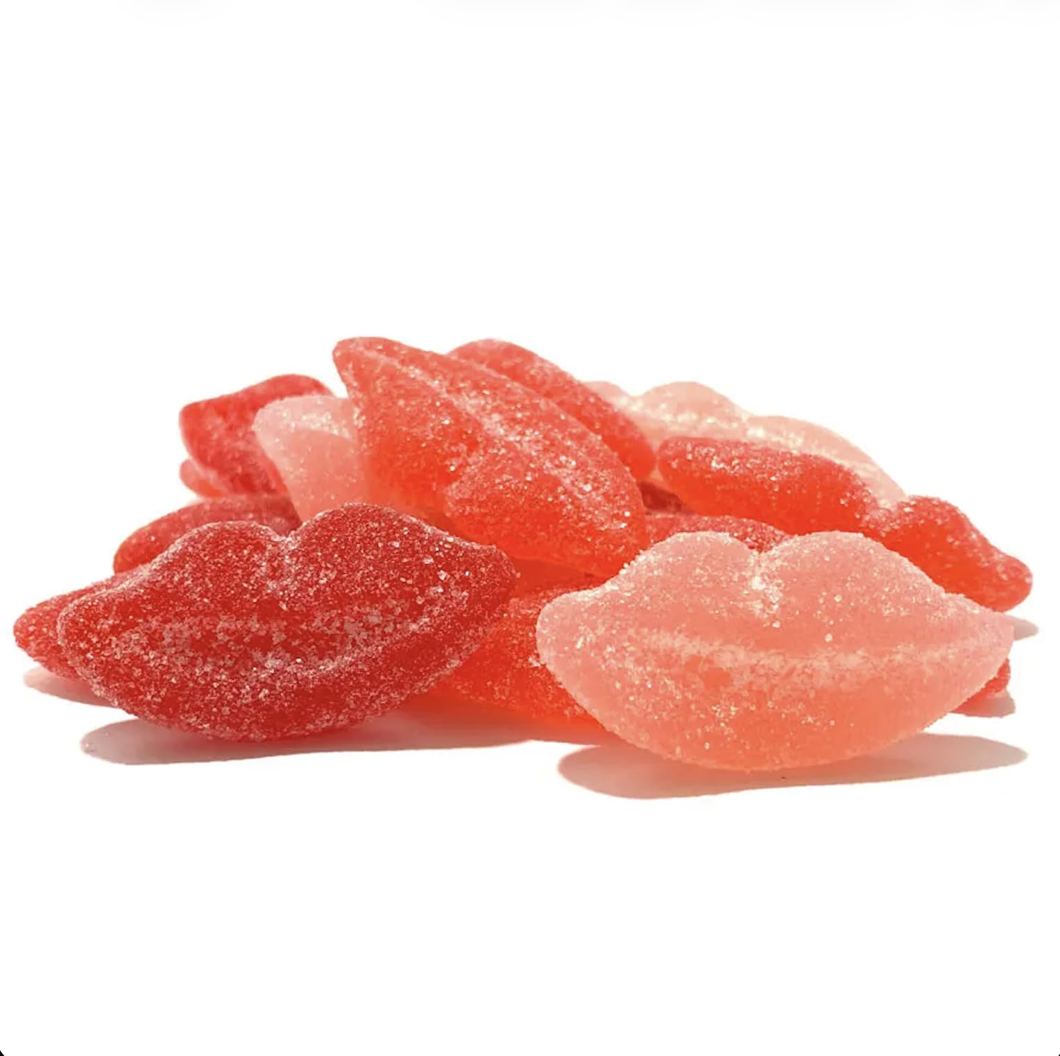 BAKERS CLUB gummy lips in a candy buffet jar at a party adding playful visual appeal