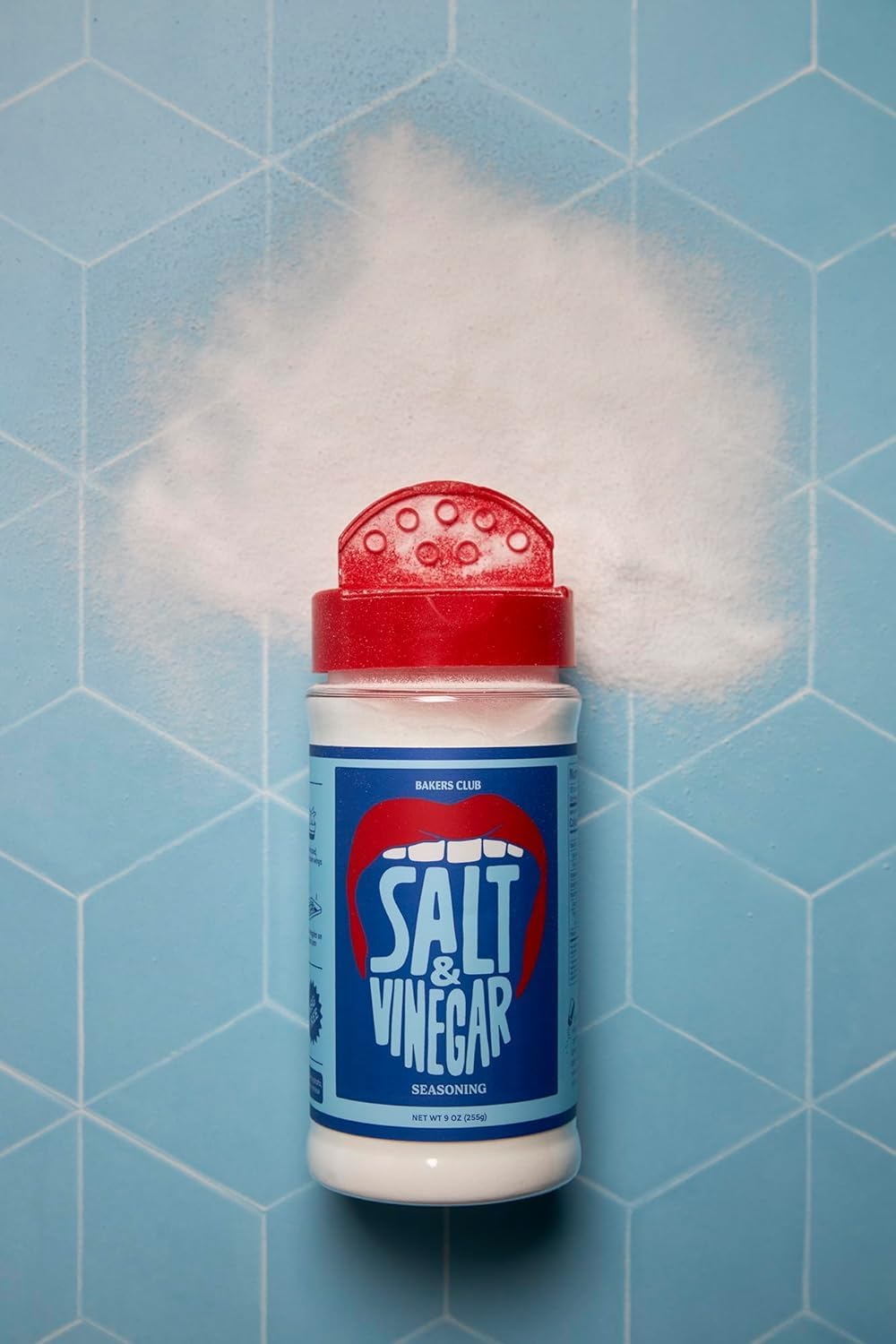 BAKERS CLUB powder texture spilled to show fine dry vinegar granules