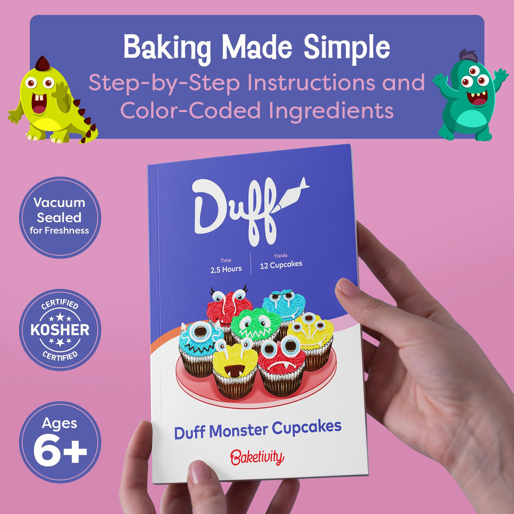 Baketivity durable kid-safe decorating tools close-up for controlled piping