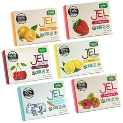 Bakol front packaging showing all six flavors and natural labeling benefit