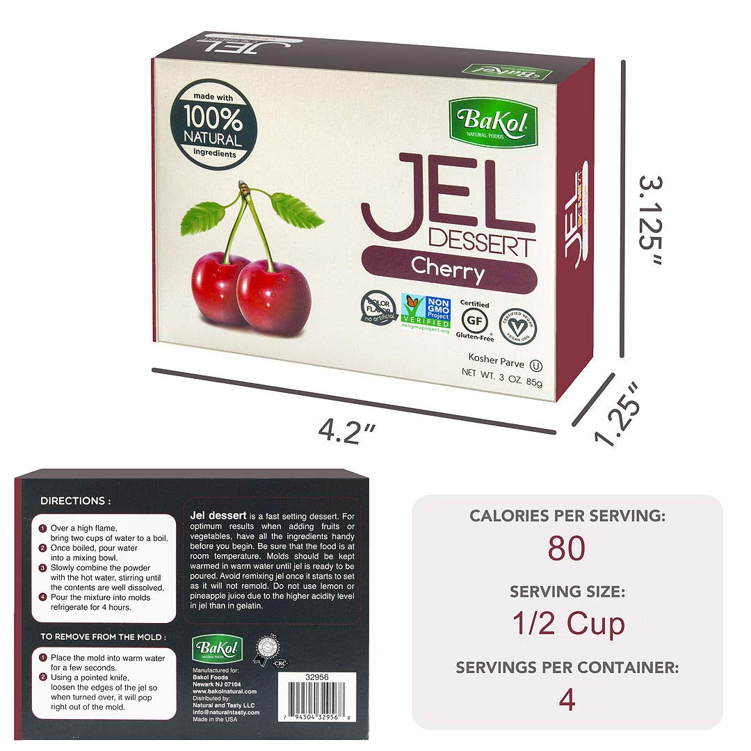Bakol ingredient label view highlighting natural ingredients and certifications