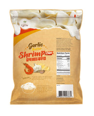 Balance Grow close-up of shrimp chip texture highlighting airy crunch and savory seasoning