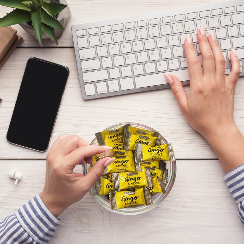 Bali's Best chew held in hand to show size and convenient on-the-go portioning