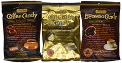 Bali's Best front packaging showing three 5.3oz coffee candy packs for quick flavor
