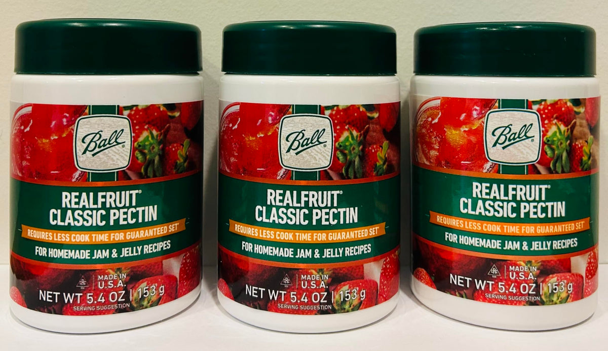 Ball pouch front packaging showing label and size for clear pantry identification