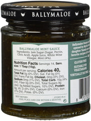 ballymaloe mint sauce served with roast lamb on plate, adds bright herb flavor
