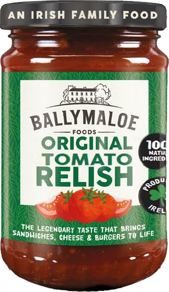 Ballymaloe jar front label showing Irish relish, clear view and authentic branding